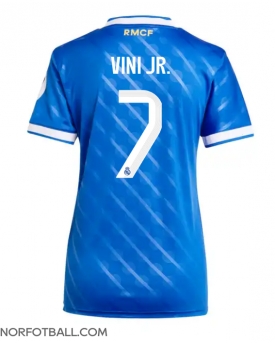 Billige Fotballdrakt Real Madrid Vinicius Junior #7 Replika Tredjedrakt Dame 2025-26 Kortermet